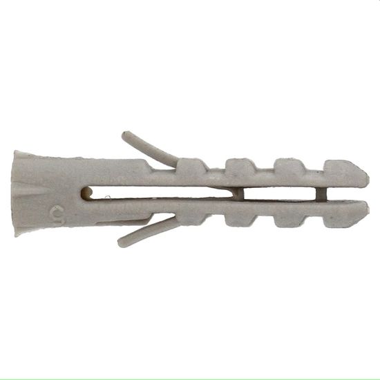 Wall Plug Nylon 6mm (100)