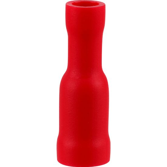 Pre-ins Bullet Terminal Female Red 4mm (25)