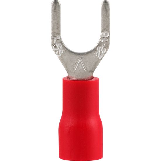Pre-ins Spade Terminal Red 5mm (8)