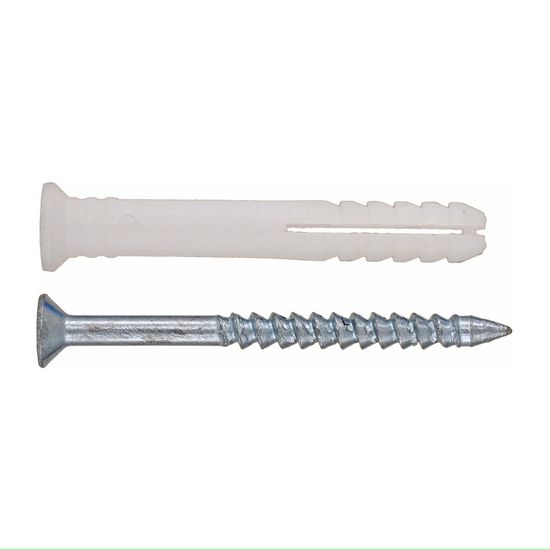Plastic Rimmed Nail-In Anchor 6x55mm (5)