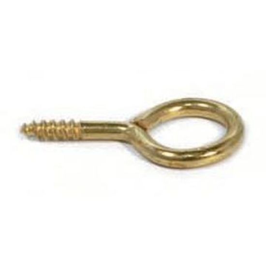 Screw Eye Yellow Passivated 20mm (10)