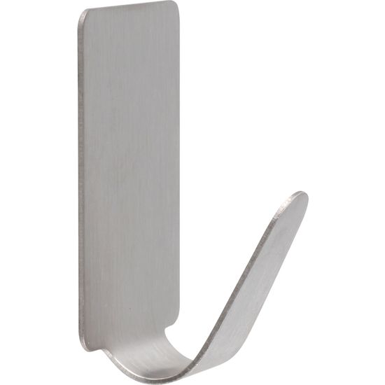 Stick-on Stainless Steel Square Hook Medium (3)