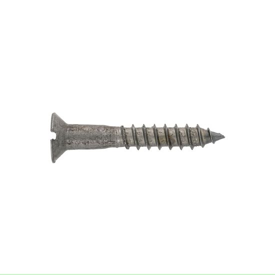 Wood Screw Steel & Plug 4x40mm (10)
