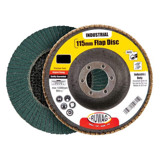115mm p60 flap disc Zirconium /ea