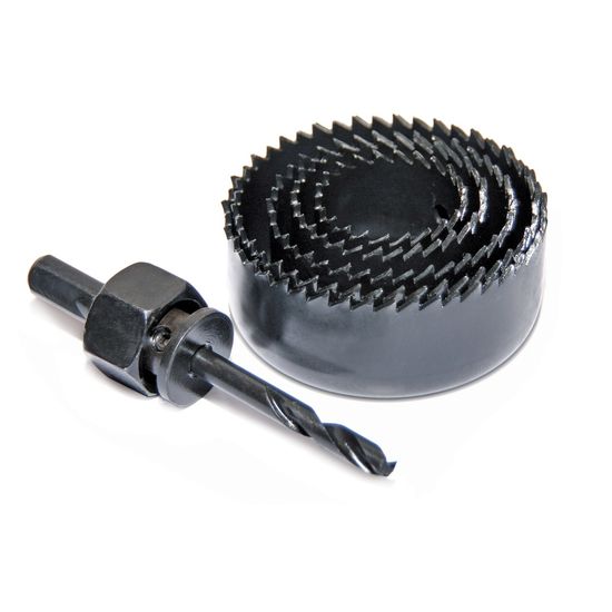 6pc handyman hole saw set