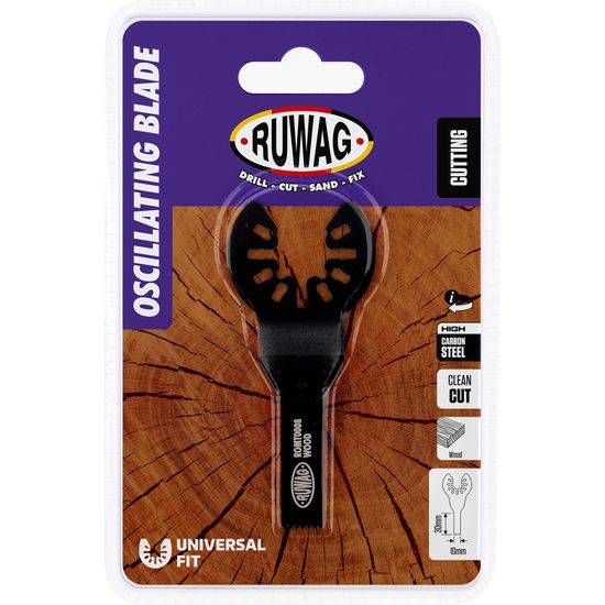 Oscillating Mult-tool Straight Blade For Wood 10mm