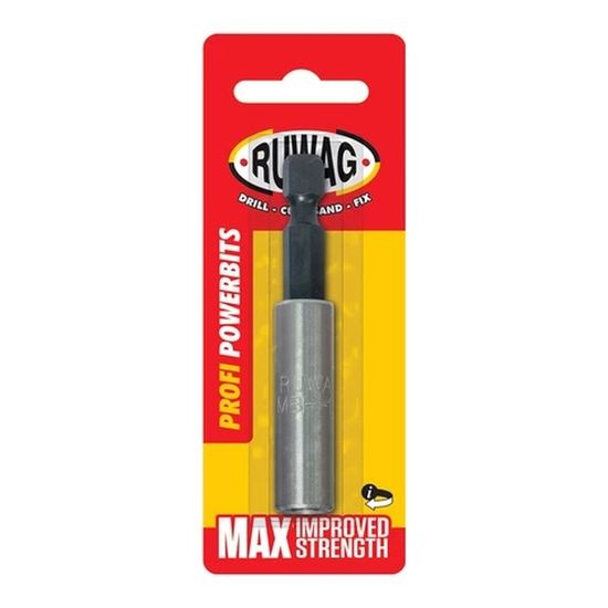 1/4 magnetic bit holder carded