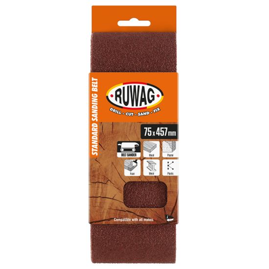 75x457 p60 3 pack belt /pk