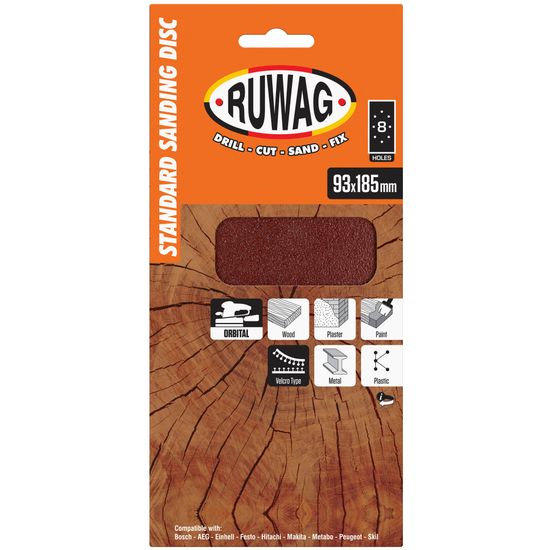 93x185 p120 orbital velcro 5 pack /pk