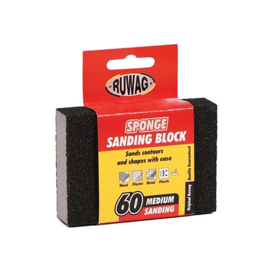 P60 sponge sanding block (medium)