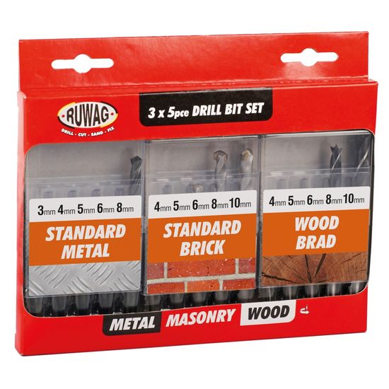 15pce Combo Set Wood/brick/metal