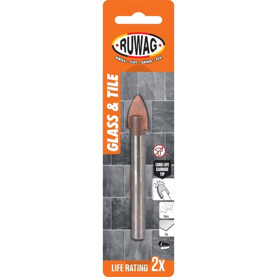 6mm glass bit carded