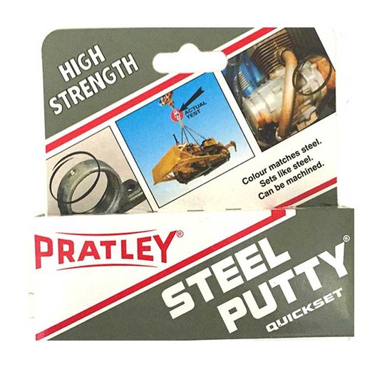 Adhesive Putty PRATLEY Steel 100gr
