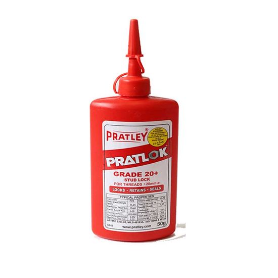 Adhesive Studlock PRATLEY 50gr Grade 20+