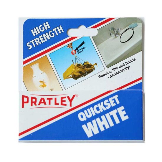 Adhesive Epoxy PRATLEY Quickset White 36ml