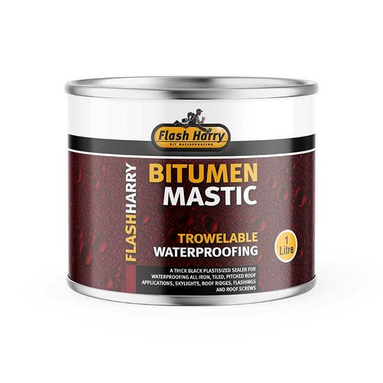Sealer Mastic Bitumen Flash Harry 1ltr