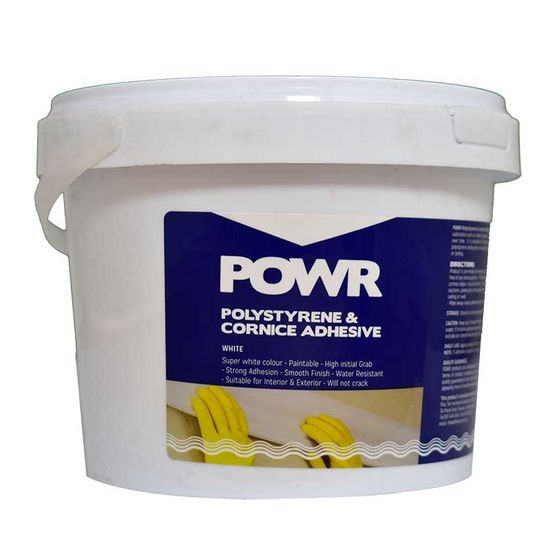 Adhesive Polystyrene Bucket 5kg POWR