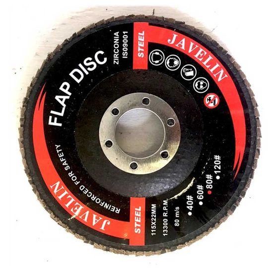 Abrasive Flap Disc Industrial 115mmx 80# RIGGER