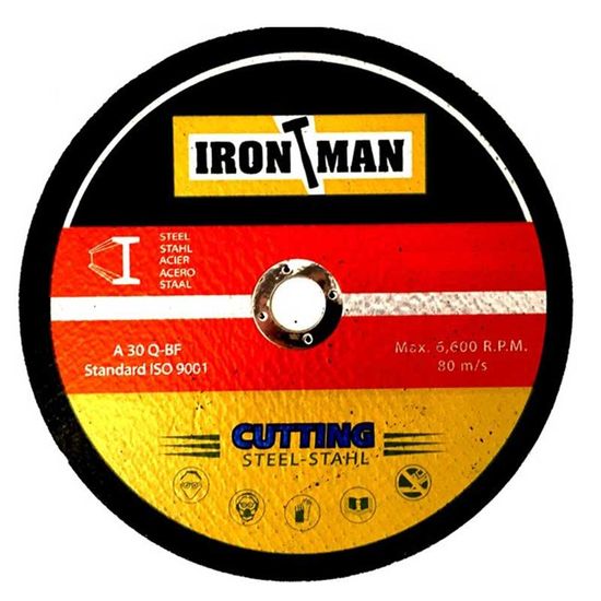 Abrasive Disc Cutting Steel 115x3.0x22.2 IRONMAN