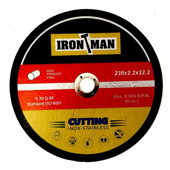 Abrasive Disc Cutting Steel Slimline 230x2.2x22.2 IRONMAN