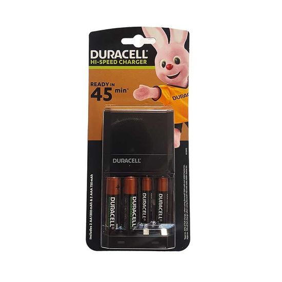 Battery DURACELL Charger Value +2aa+2aaa Recharge Cef27