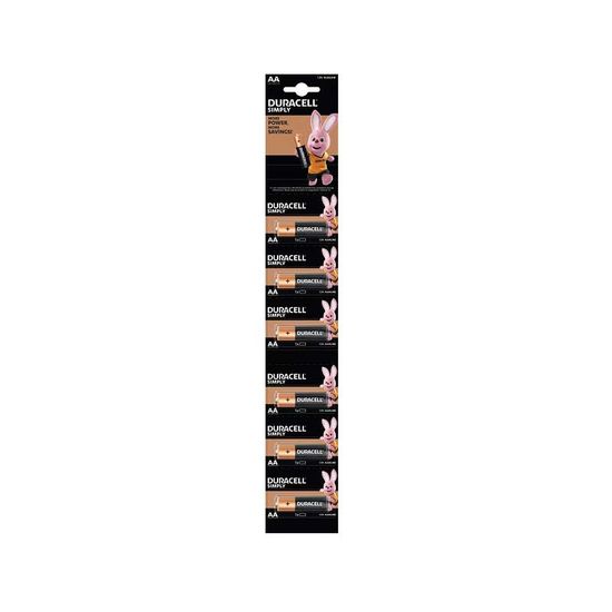 Battery DURACELL Copper Black Aa 6's Perf Card Duro66