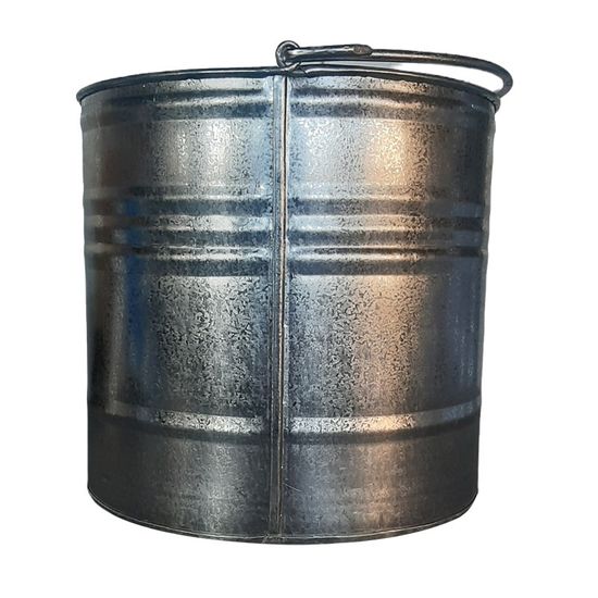Bucket Builders Galvanised 9lt*27cm