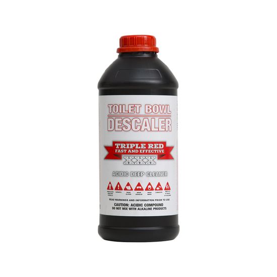Triple Red Toilet Bowl Descaler 1ltr Ftoi001