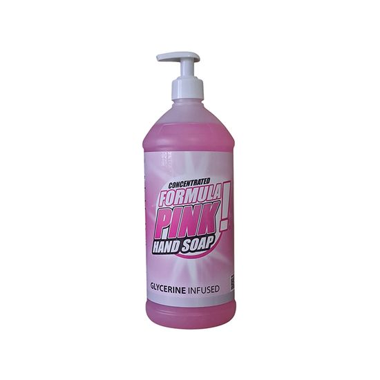 Formula Pink Hand Soap Liquid 1ltr Pump Fkle008