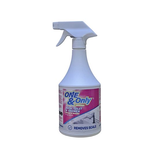 One & Only Bath Toilet & Shower Clean & Descaler 750ml Tr