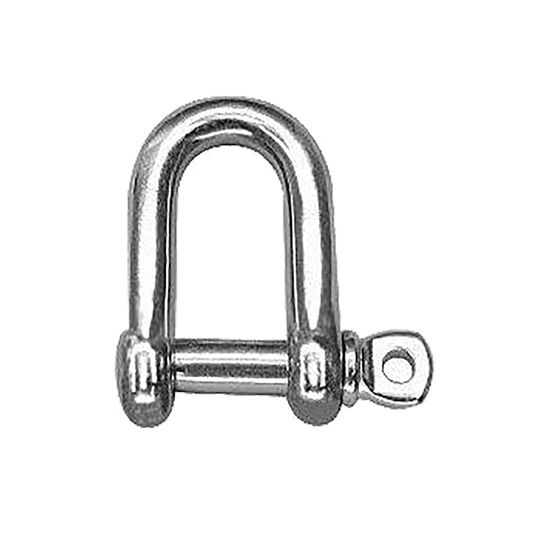 Shackle D 8mm Galv 1224