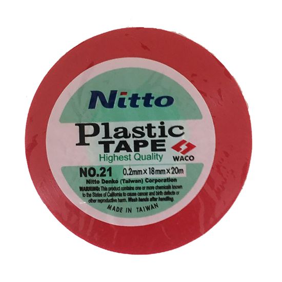 Insulation Tape NITTO 20mt Red