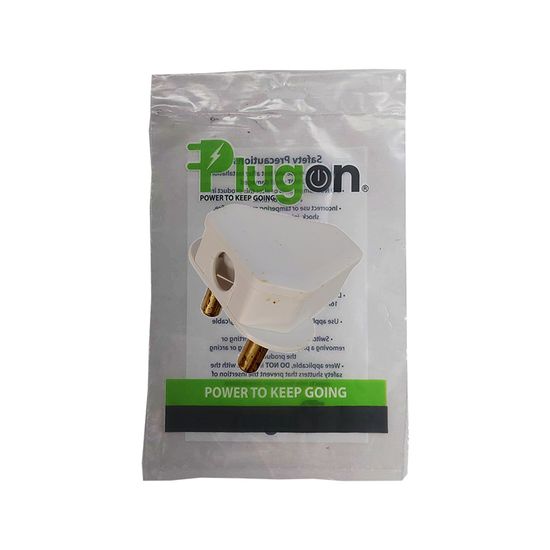 Plug Top 16a 3 Pin White Spt02