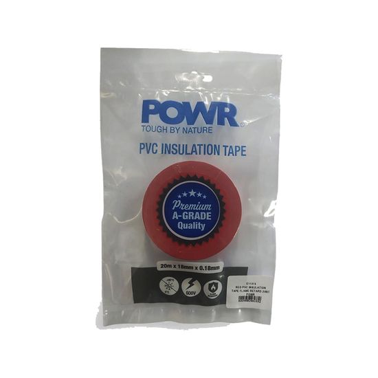 Tape Insulation Pvc Flame Retard 20mt Red