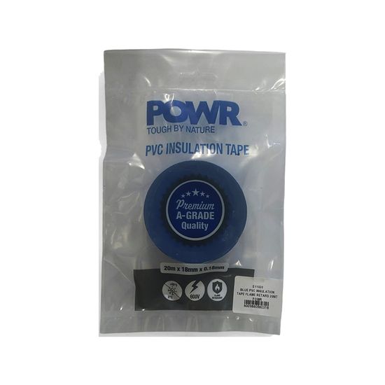 Tape Insulation Pvc Flame Retard 20mt Blue