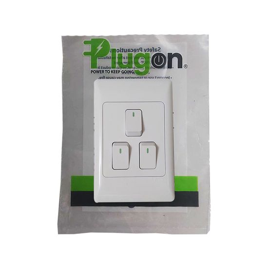 Switch Light 3 Lever 4*2 1 Way (sws03)