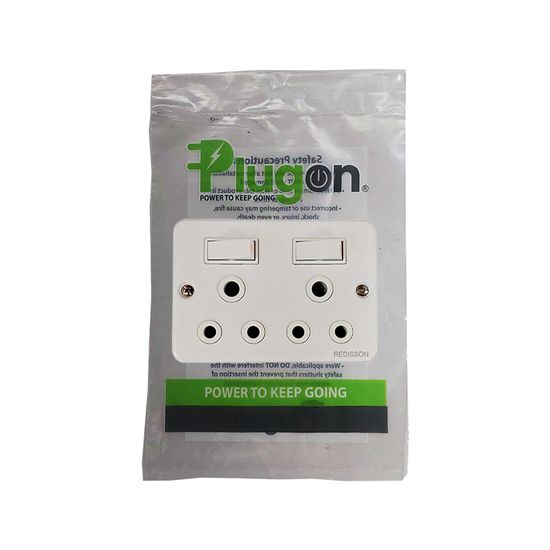 Switch Industrial Socket Double 50x100 Amd01