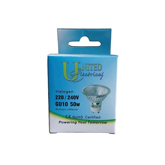 Globe Downlight Halogen 50w 12v Mr16 2000hrs Disc