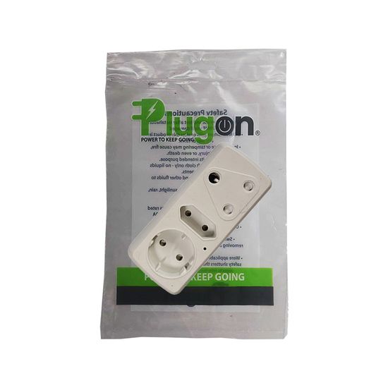 Plug Adaptor R21 1x15ax 1x3 Pin X Shuko