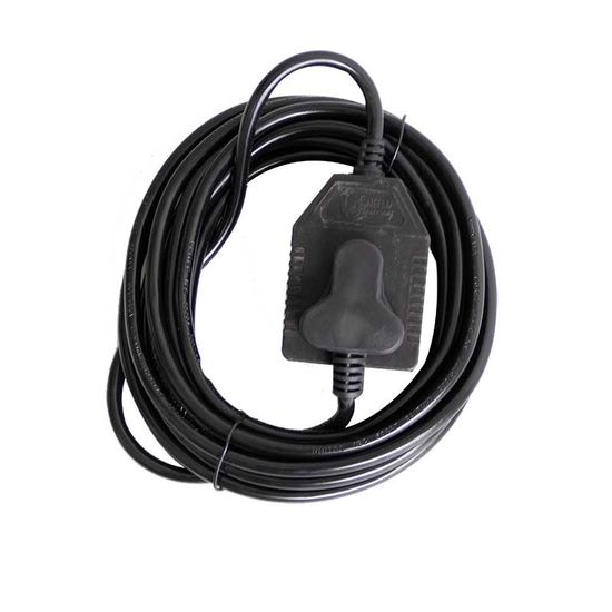 Extension Cord 5mt X 10 Amp 2x3 Pin Black