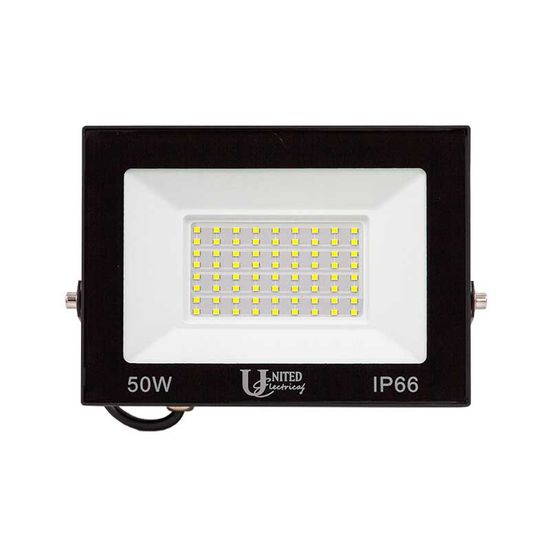 Floodlight Fitting 50w Led C/w Day Night Sensor Slim/l & Pan