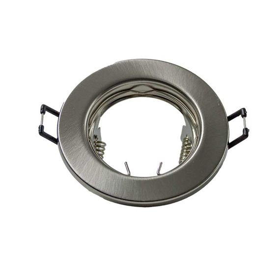 Downlight Fitting Gu10 Fixed Silver
