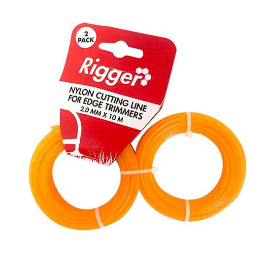 Linetrimmer Nylon Line Twinpack 2x2mmx10mt