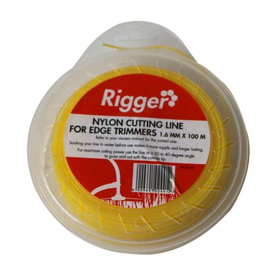 Linetrimmer Nylon Line 1.6mmx100mt Donut