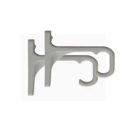 Curtain Rail Brackets Single 2's
