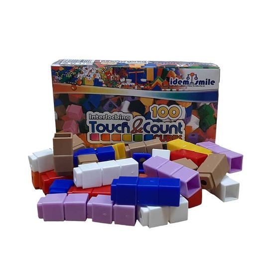 Toys Educational Touch & Count Cubes 100pce Jk1312-va