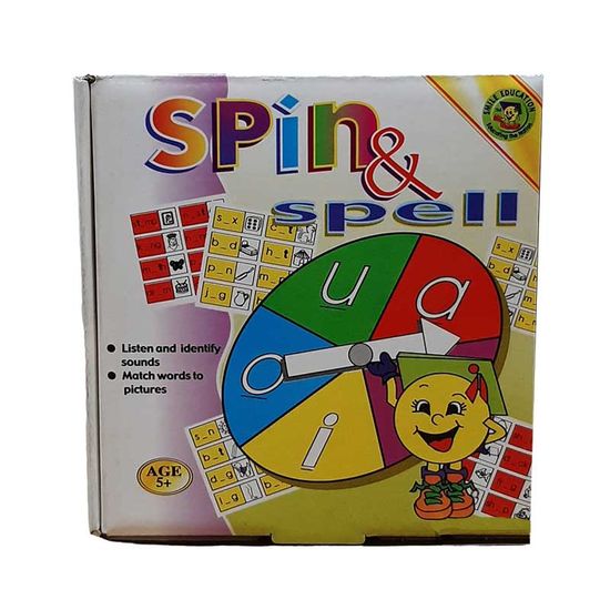 Toys Educational Spin & Spell English Jk2066-pa