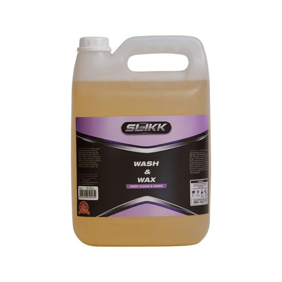 Slikk Wash & Wax Car Deep Clean 5ltr Faut003