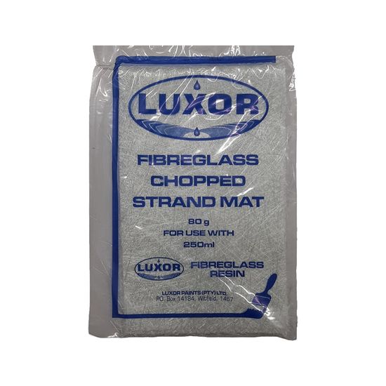 Fibre Glass Chopped Mat Prepack 80g LUXOR