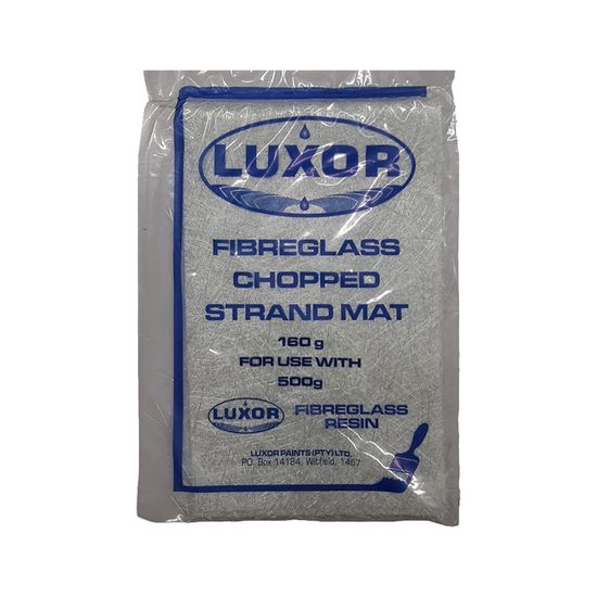 Fibre Glass Chopped Mat Prepack 160g LUXOR